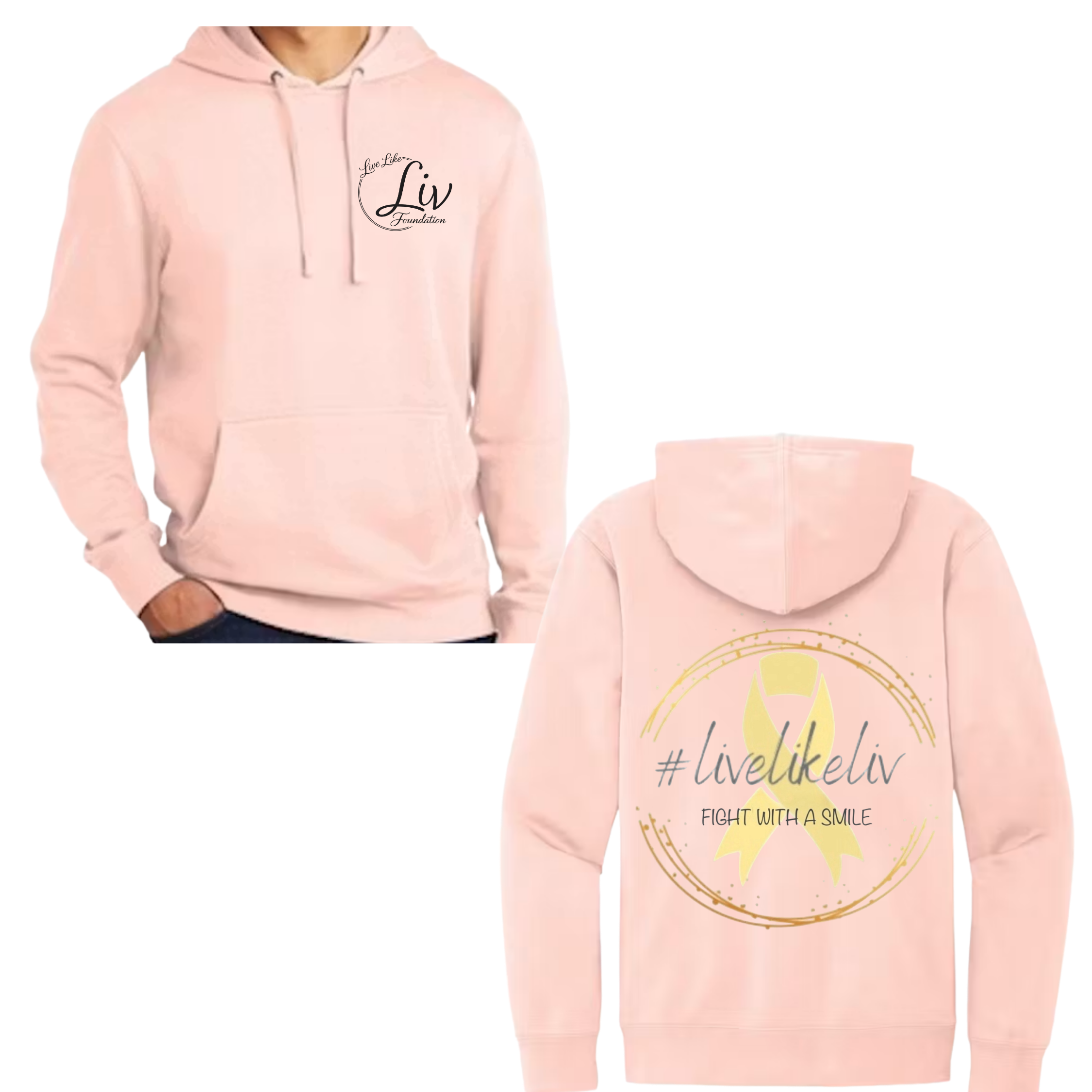 LiveLikeLiv Unisex Hoodie - District V.I.T.