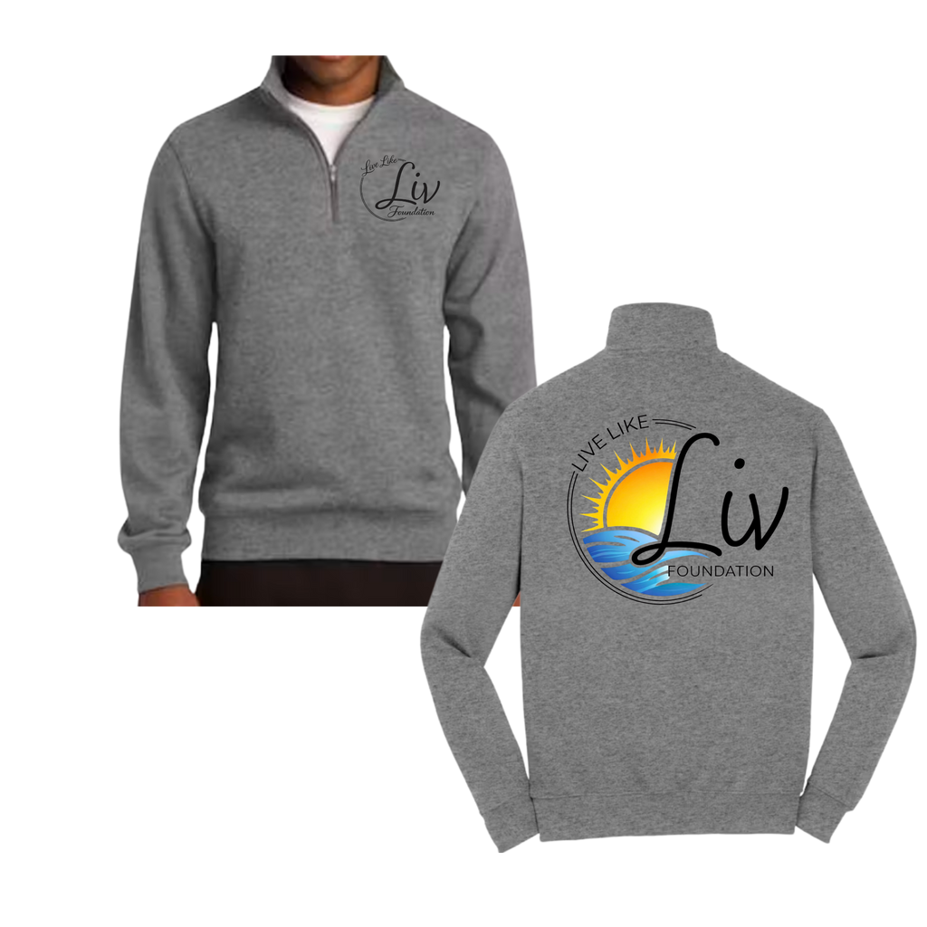 LiveLikeLiv UNISEX 1/4 Zip Sweatshirt - SportTek