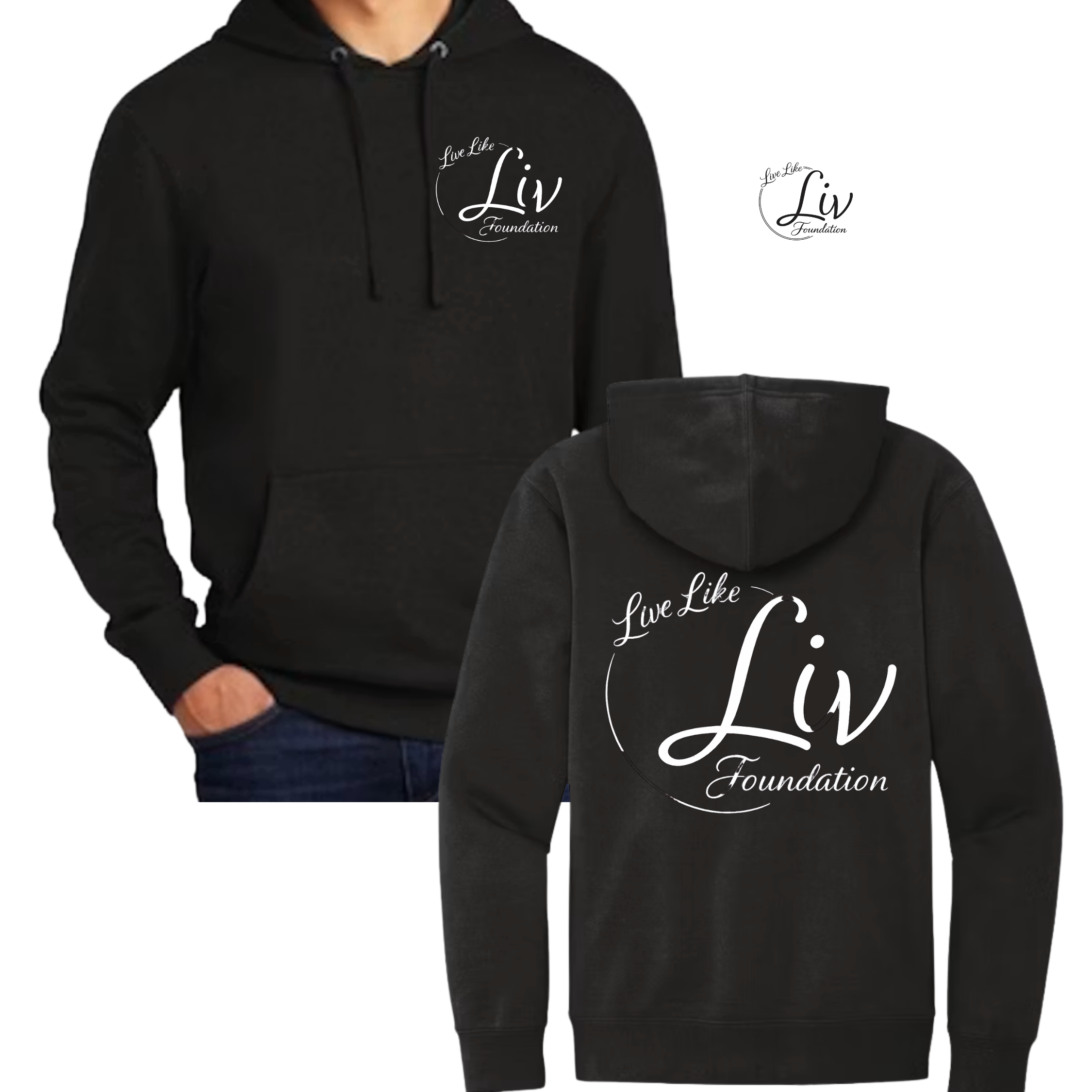 LiveLikeLiv Unisex Hoodie - District V.I.T.