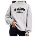 Saratoga Gymnastics - Women's Loose Fit Mock Neck Sweatshirt