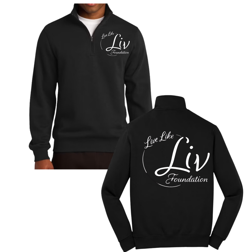 LiveLikeLiv UNISEX 1/4 Zip Sweatshirt - SportTek