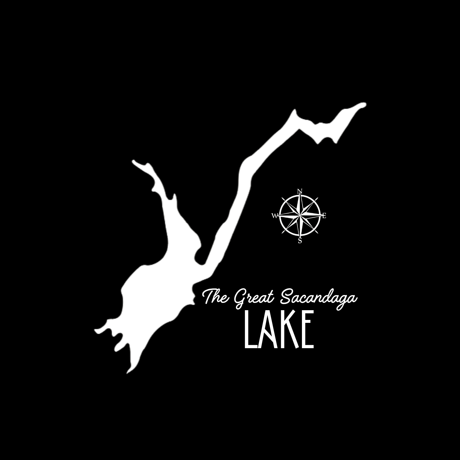 The Great Sacandaga Lake Life - Ladies Full Zip Hoodie - Port and Company