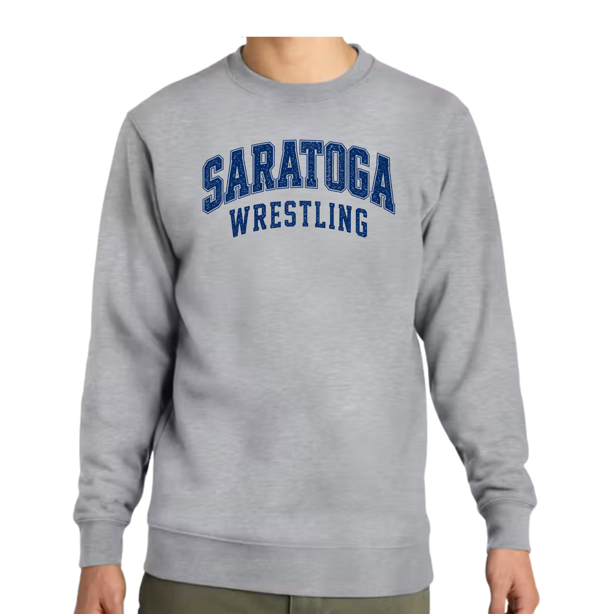 Saratoga Wrestling- Unisex Crew Neck Sweatshirt
