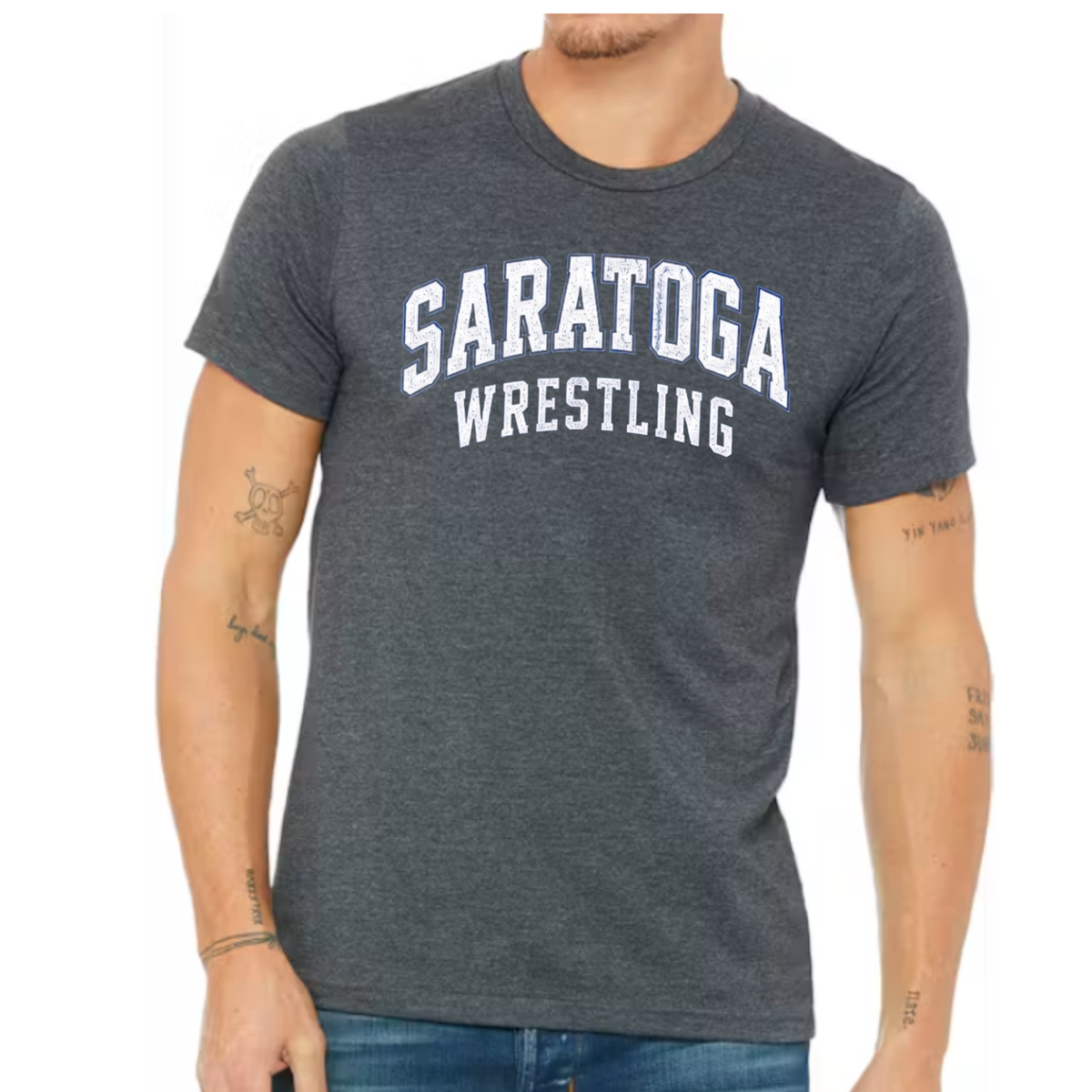 Saratoga Wrestling Unisex TShirt - Bella + Canvas