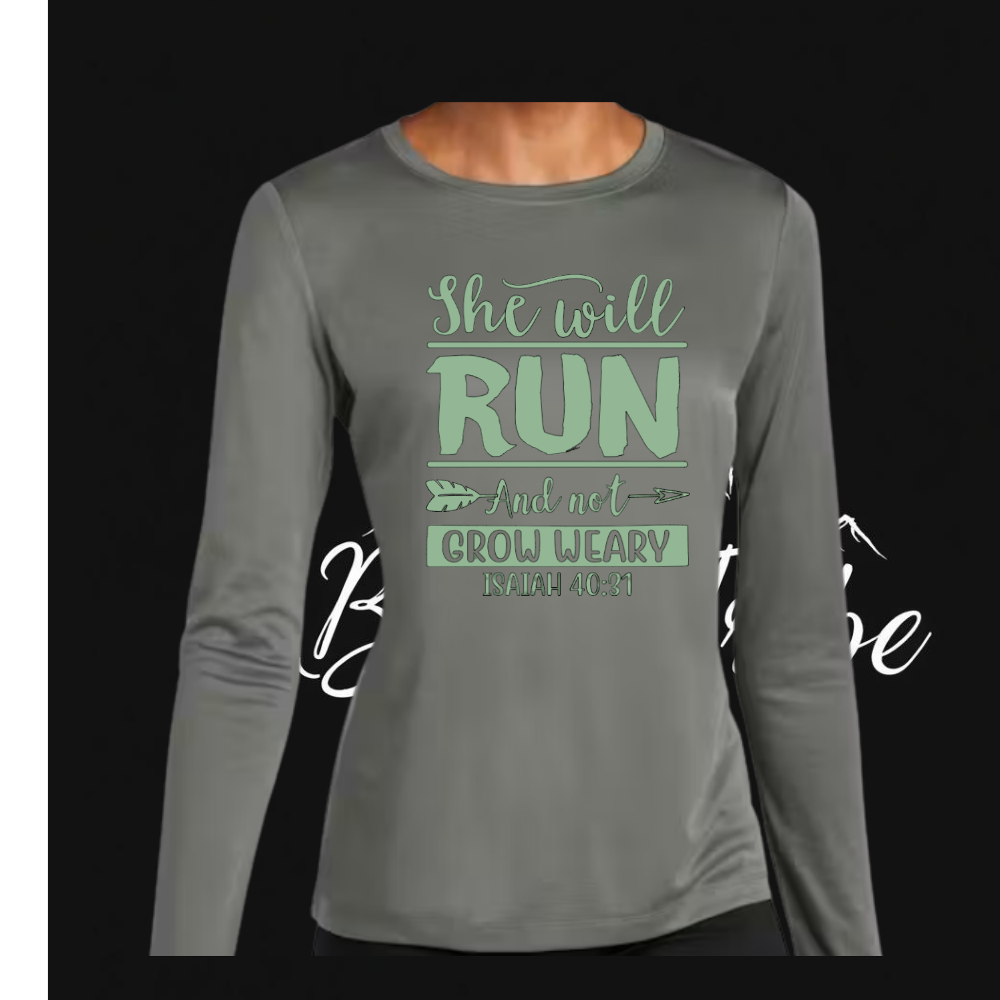 She Will Run Long/Short Sleeve - Ladies Cut