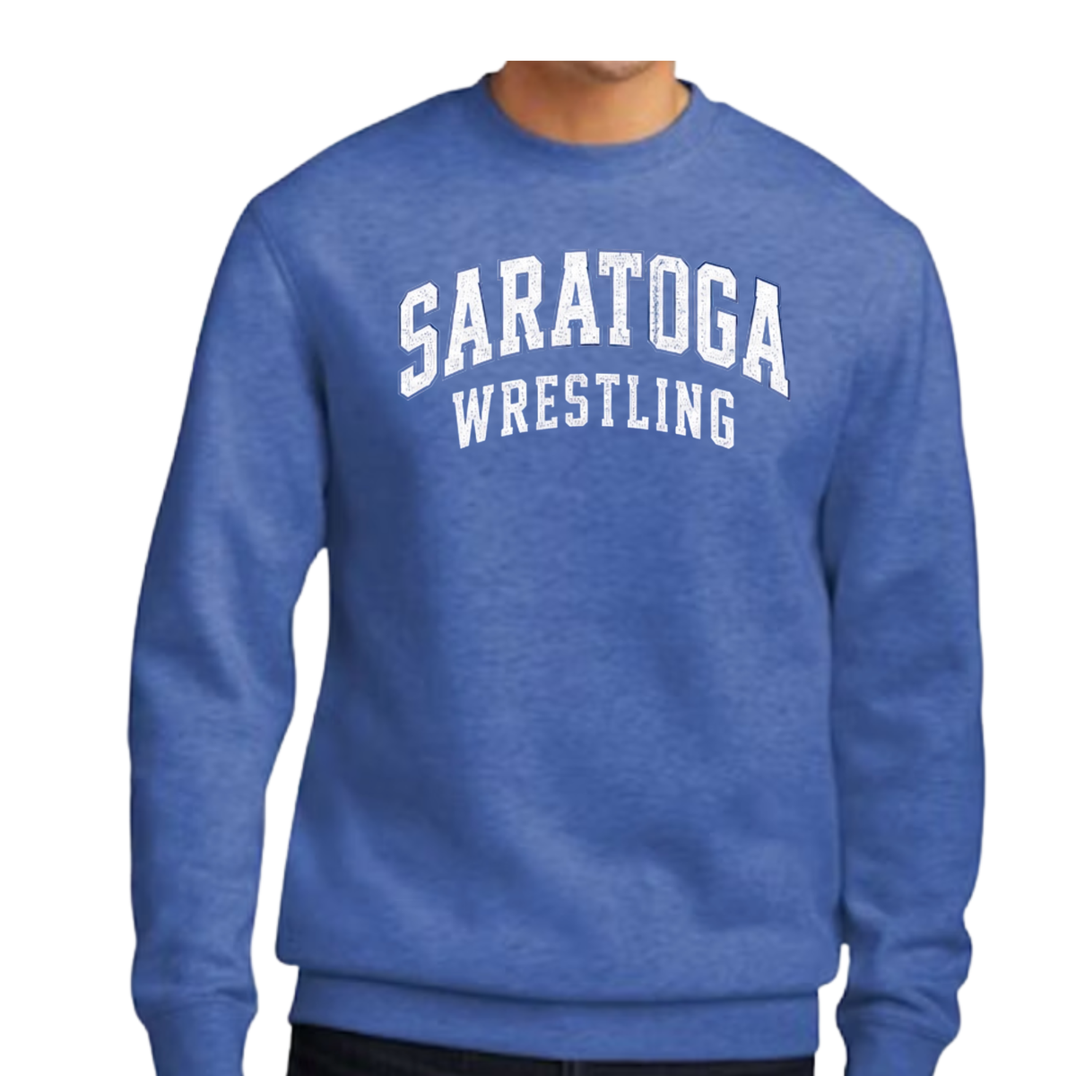 Saratoga Wrestling- Unisex Crew Neck Sweatshirt