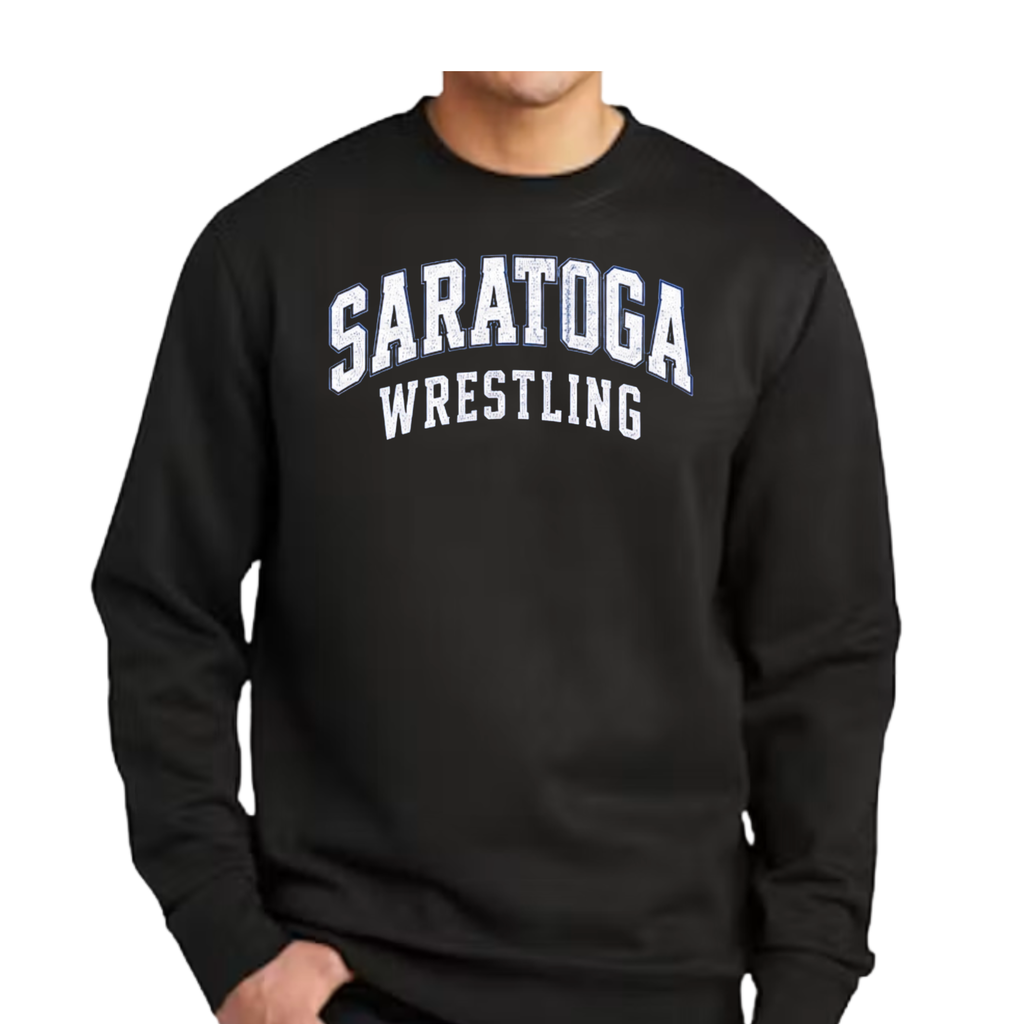 Saratoga Wrestling- Unisex Crew Neck Sweatshirt
