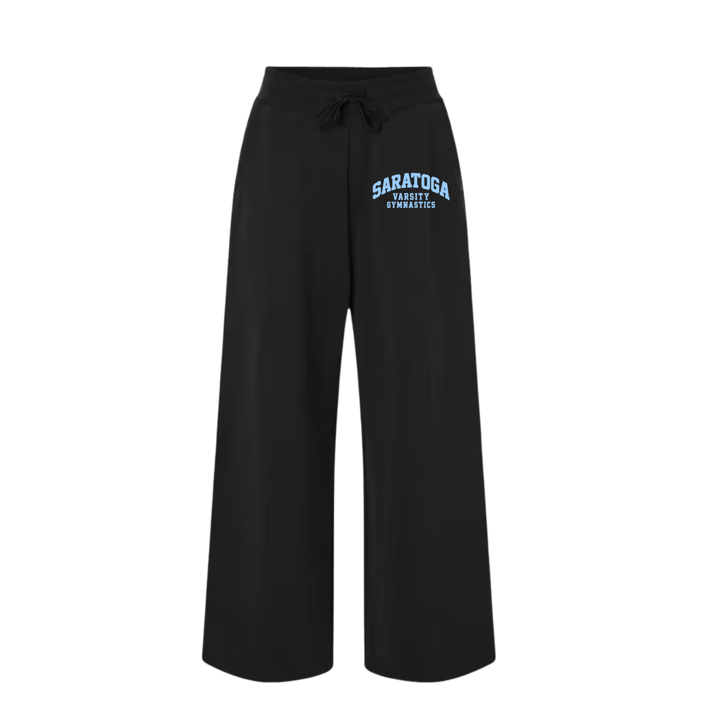 Saratoga Gymnastics-Women's  Wide Leg Sweatpants - American Apparel
