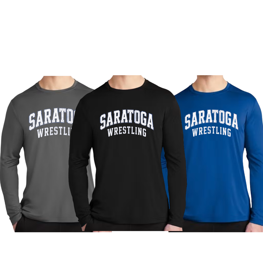 Saratoga Wrestling- Unisex Dri-Fit Long Sleeve Shirt