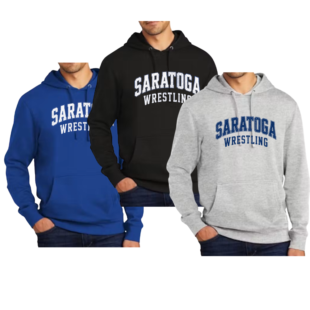 Saratoga Wrestling Unisex Hoodie - DISTRICT -
