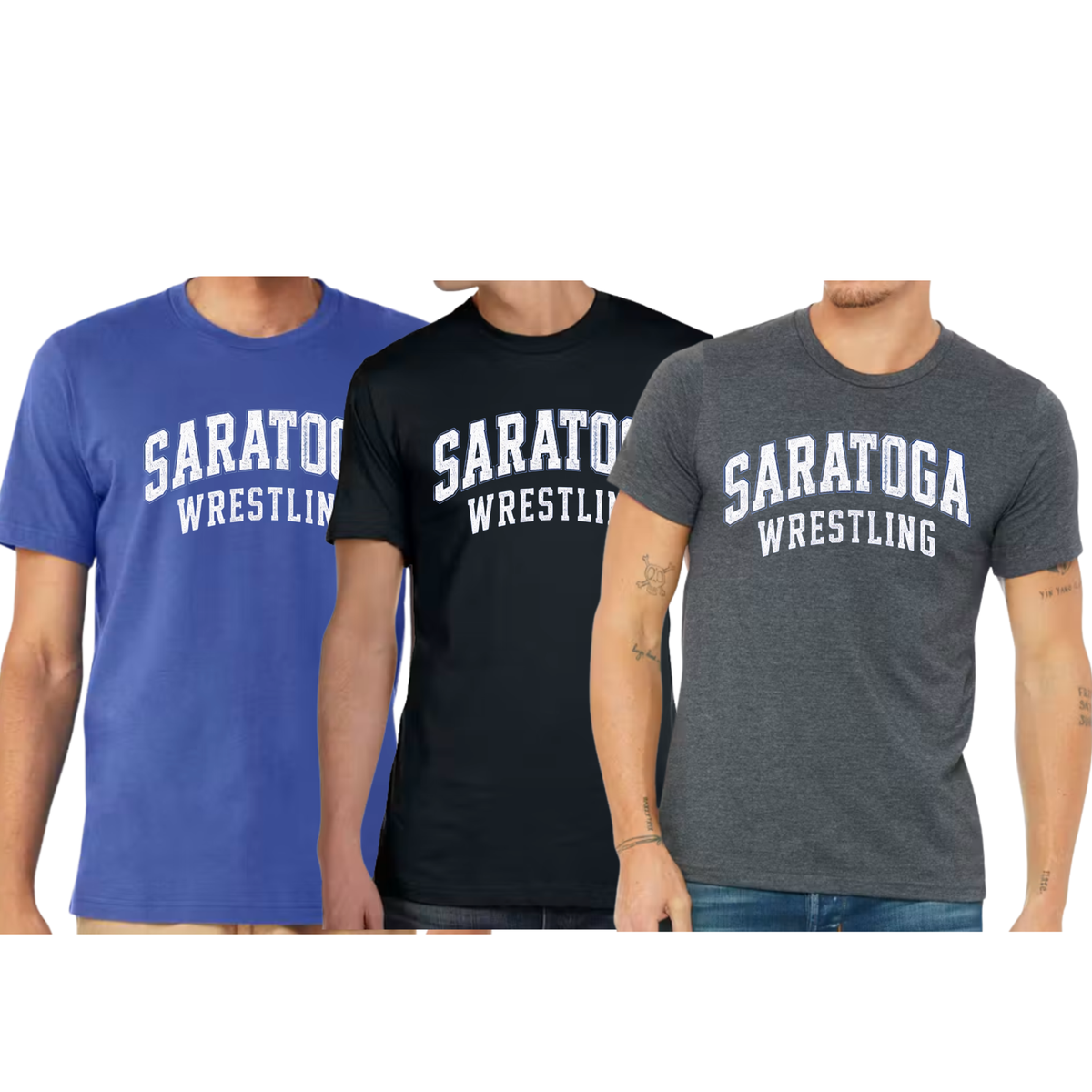 Saratoga Wrestling Unisex TShirt - Bella + Canvas