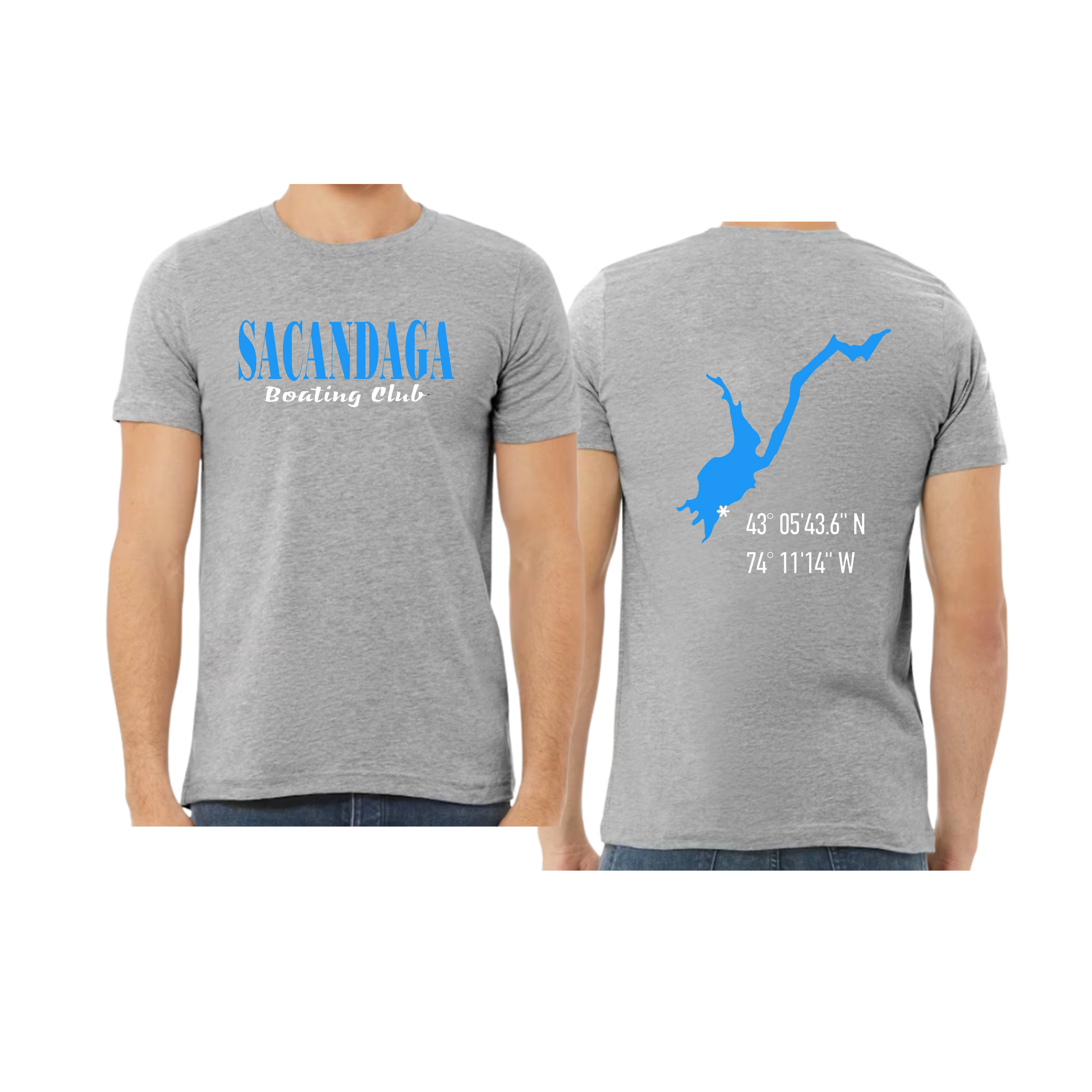 Sacandaga Boating Club Unisex Tshirt - Bella & Canvas