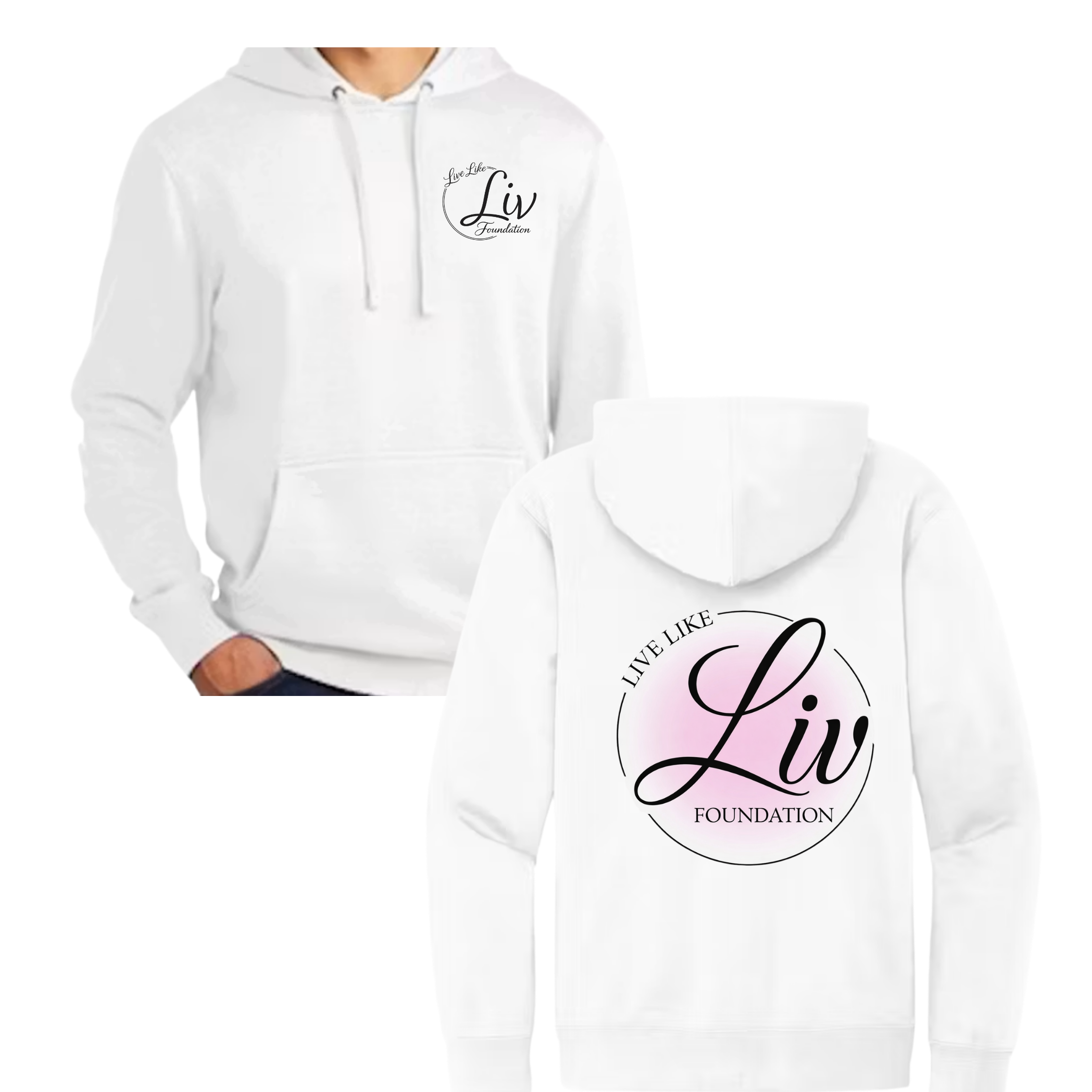 LiveLikeLiv Unisex Hoodie - District V.I.T.
