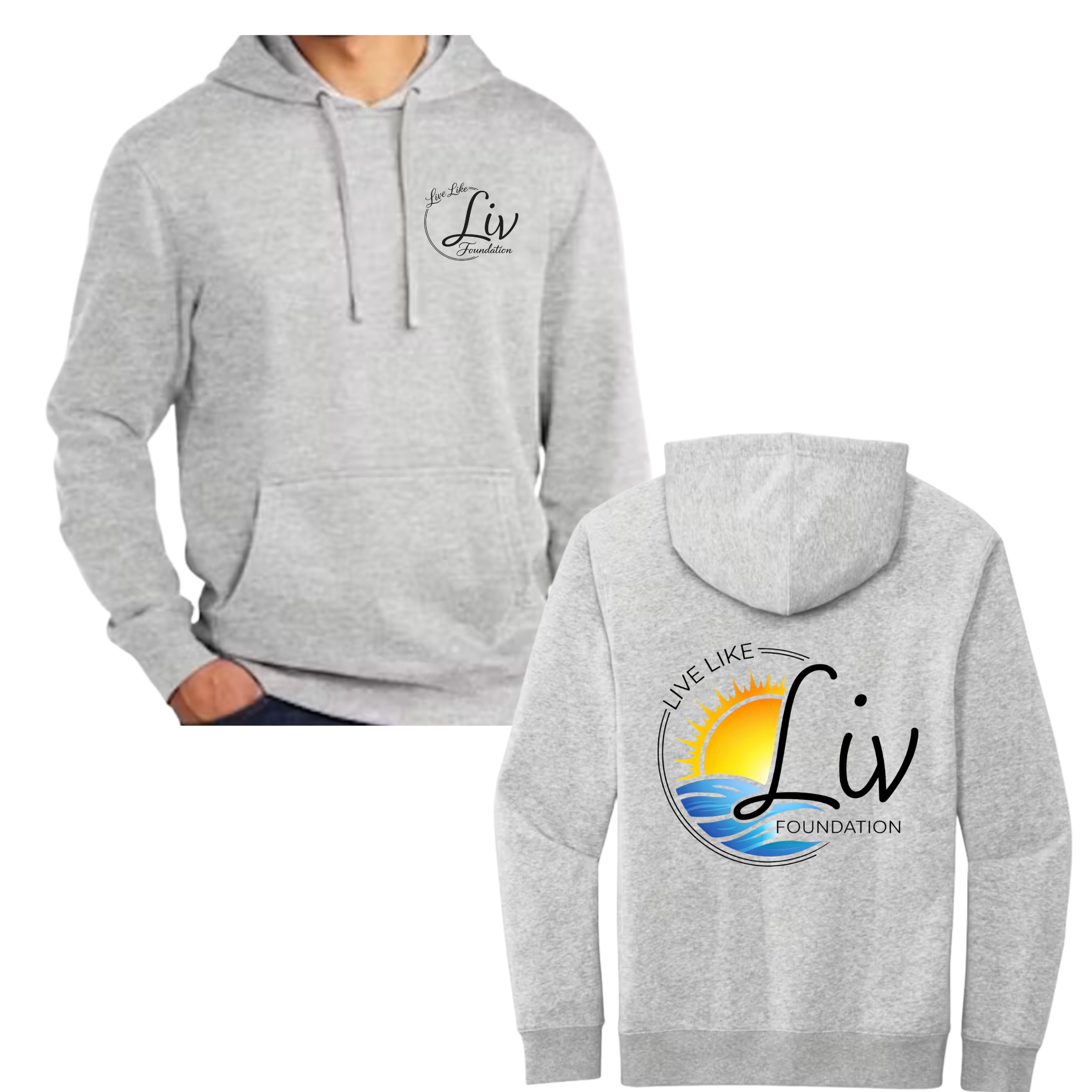 LiveLikeLiv Unisex Hoodie - District V.I.T.