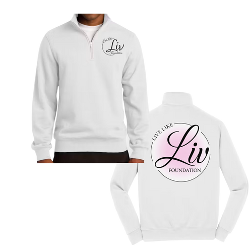 LiveLikeLiv UNISEX 1/4 Zip Sweatshirt - SportTek