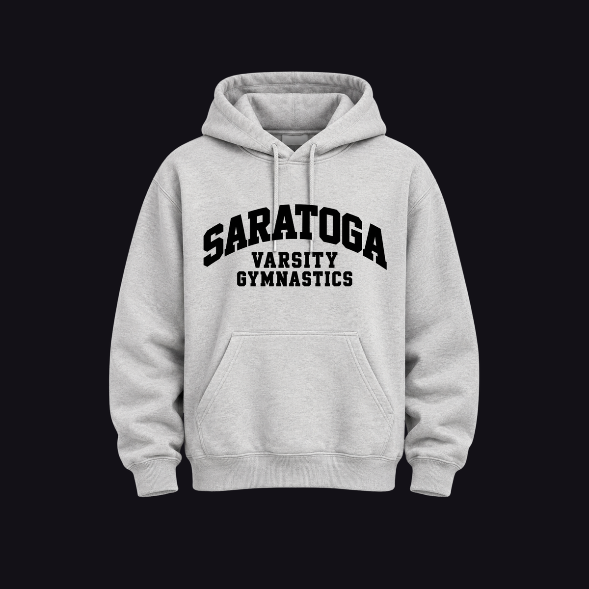 Saratoga Gymnastics Unisex Hoodie - DISTRICT - Gray