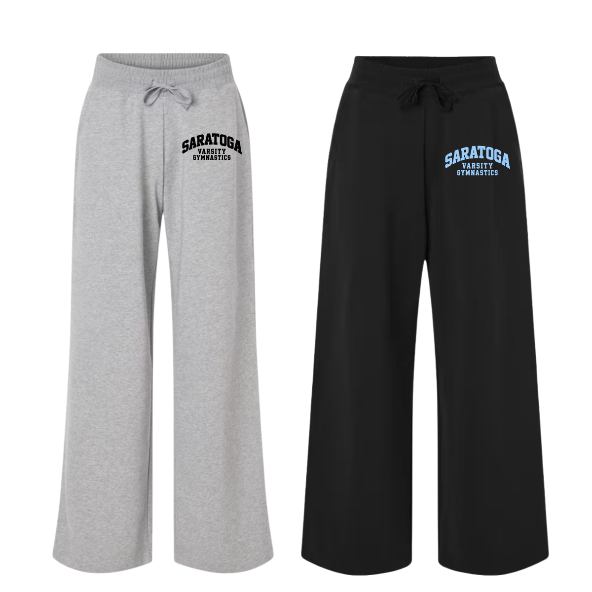 Saratoga Gymnastics-Women's  Wide Leg Sweatpants - American Apparel