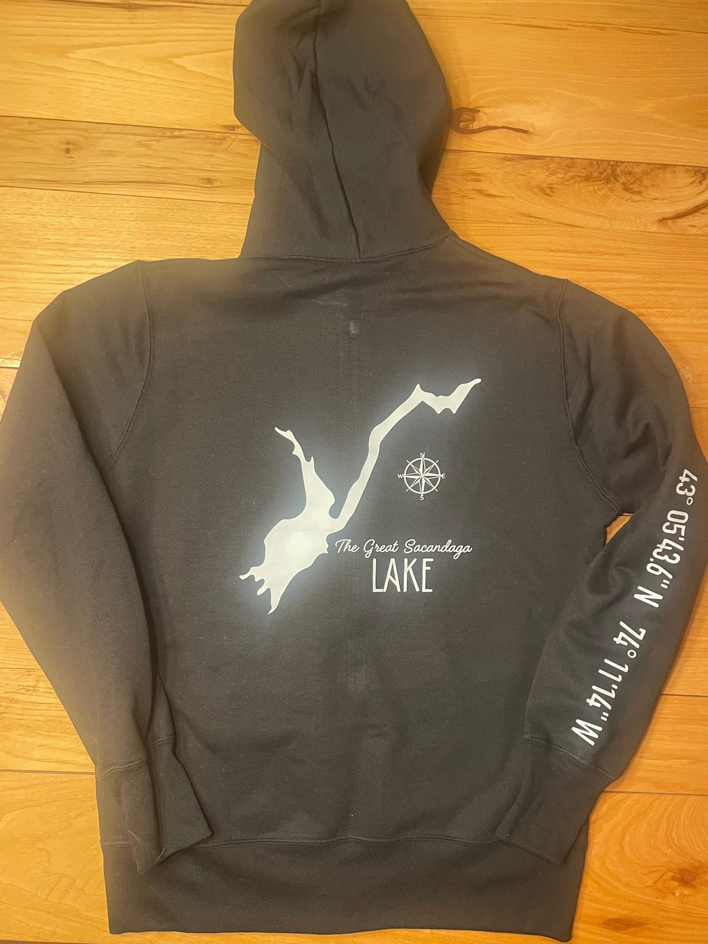 The Great Sacandaga Lake Life - Ladies Full Zip Hoodie - Port and Company