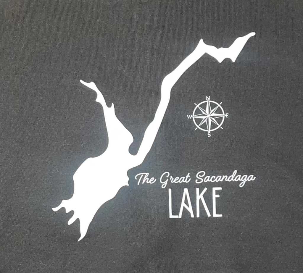 The Great Sacandaga Lake Life - Ladies Full Zip Hoodie - Port and Company