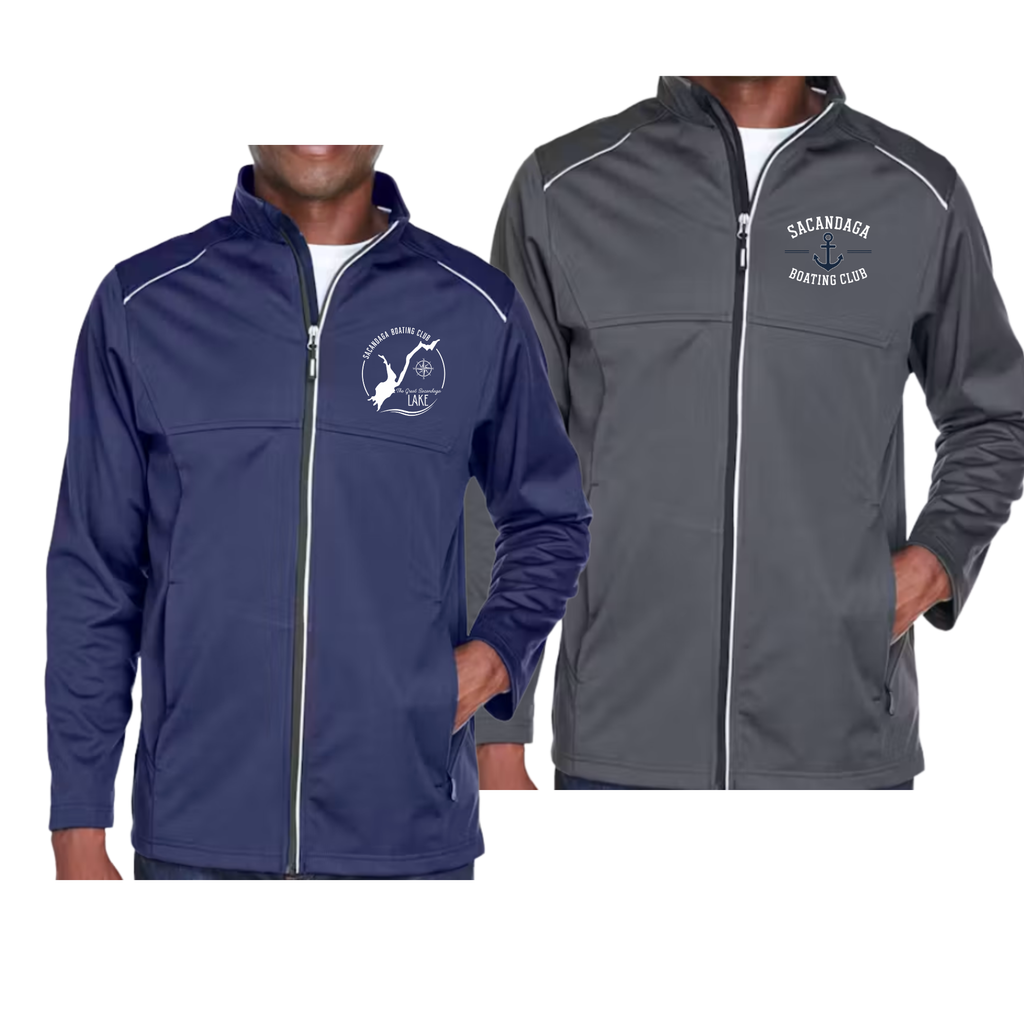 Sacandaga Boating Club- Men's Techno Lite 3-Layer Knit Tech Shell
