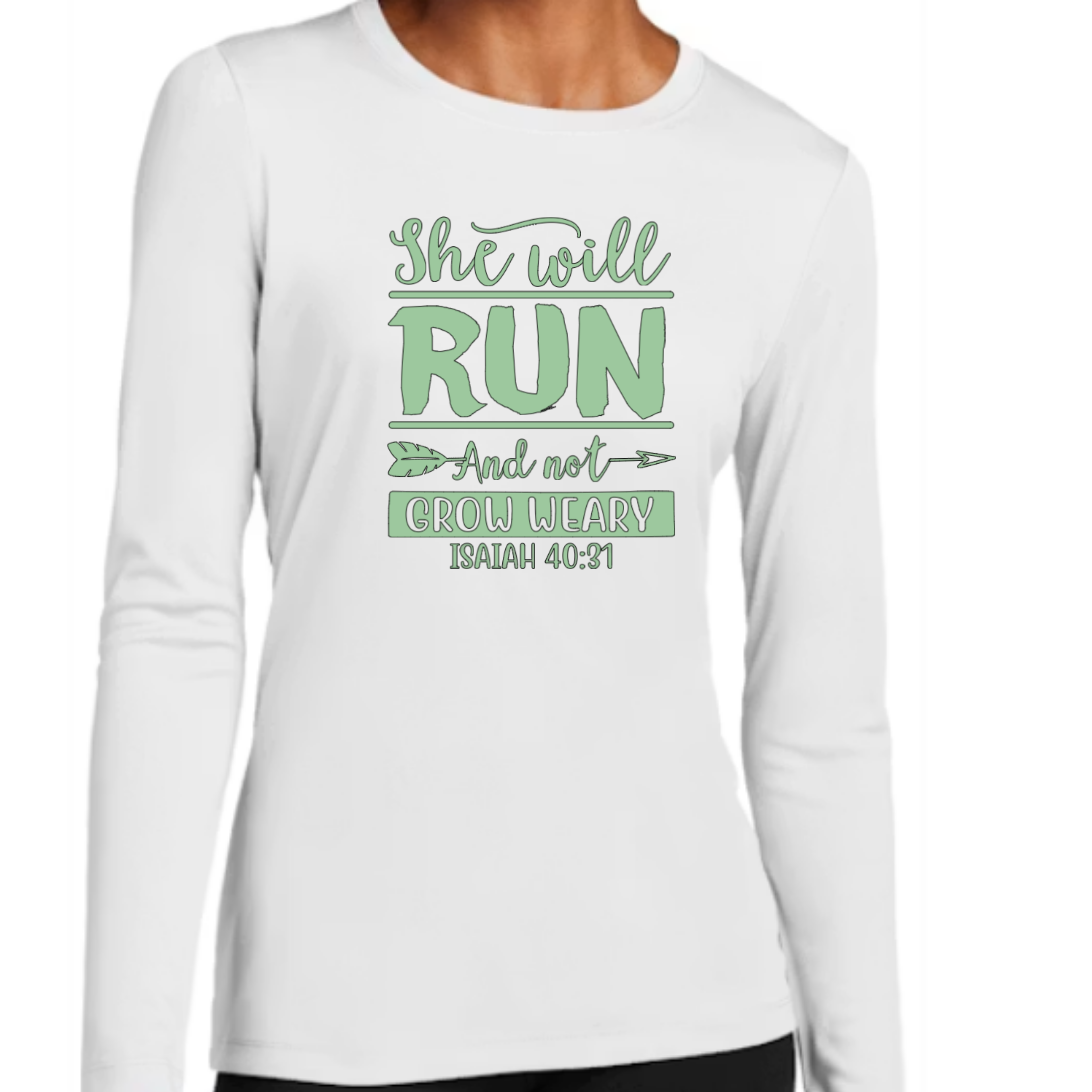 She Will Run Long/Short Sleeve - Ladies Cut