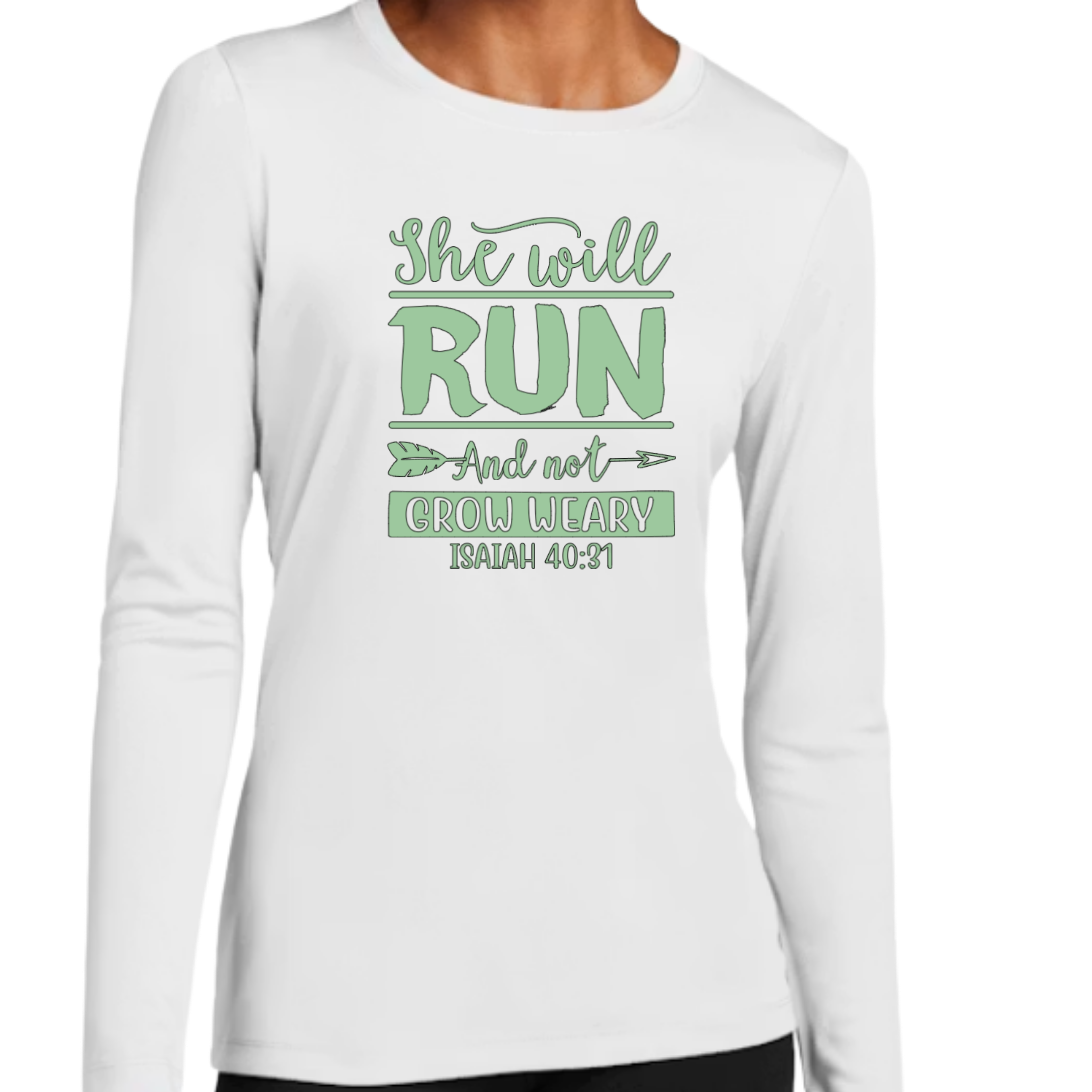 She Will Run Long/Short Sleeve - Ladies Cut